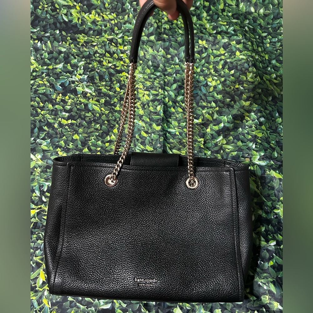 Kate Spade Black Leather Handbag
